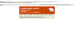 Desktop Screenshot of barfuoricorso.it